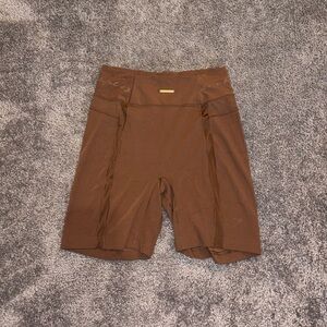 Chic Brown Gymshark Shorts